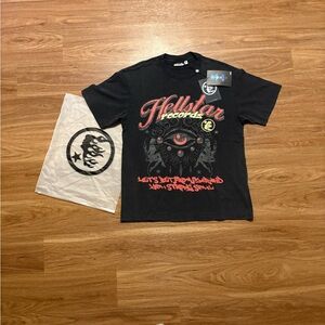 Hellstar “records” graphic tee shirt